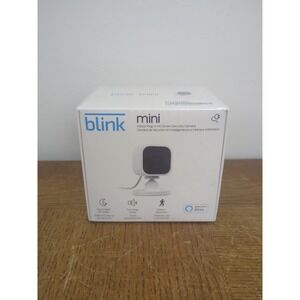Blink Mini Compact Indoor Plug-in‎ Smart Security Camera 1080p HD SEALED